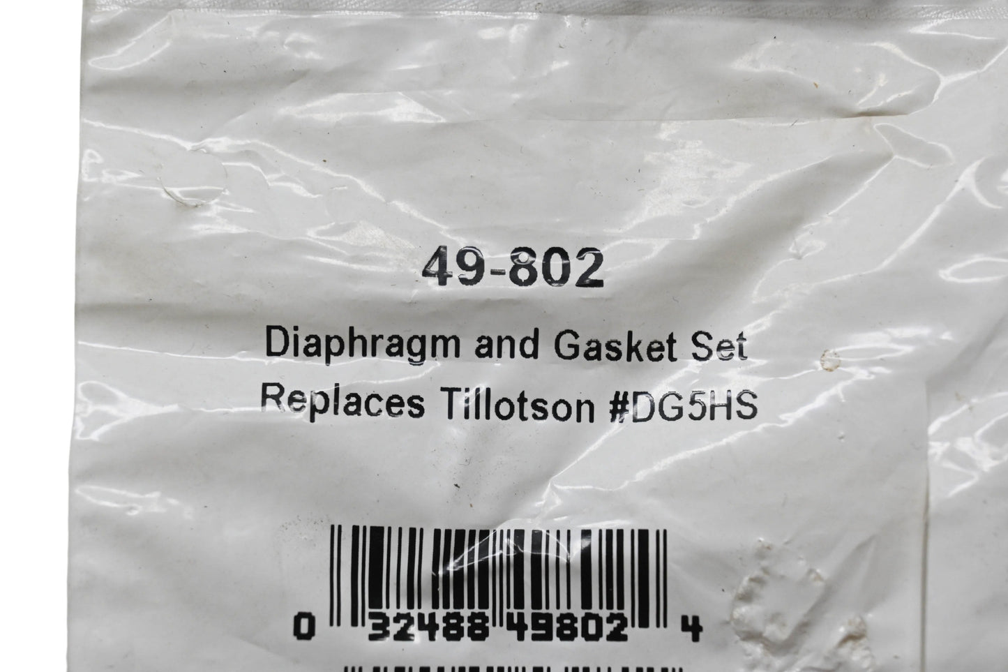 Oregon 49-802, DG5HS Diaphragm & Gasket Kit NOS