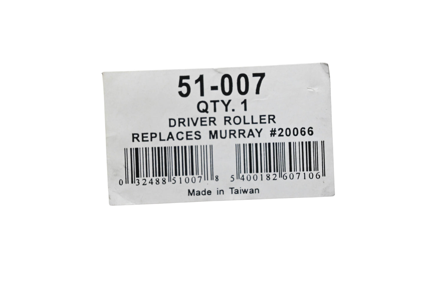 Oregon 51-007, 20066 Driver Roller NOS