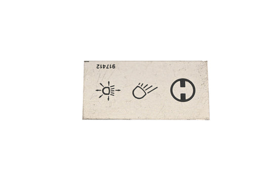 Mitsubishi 917412 Plate NOS