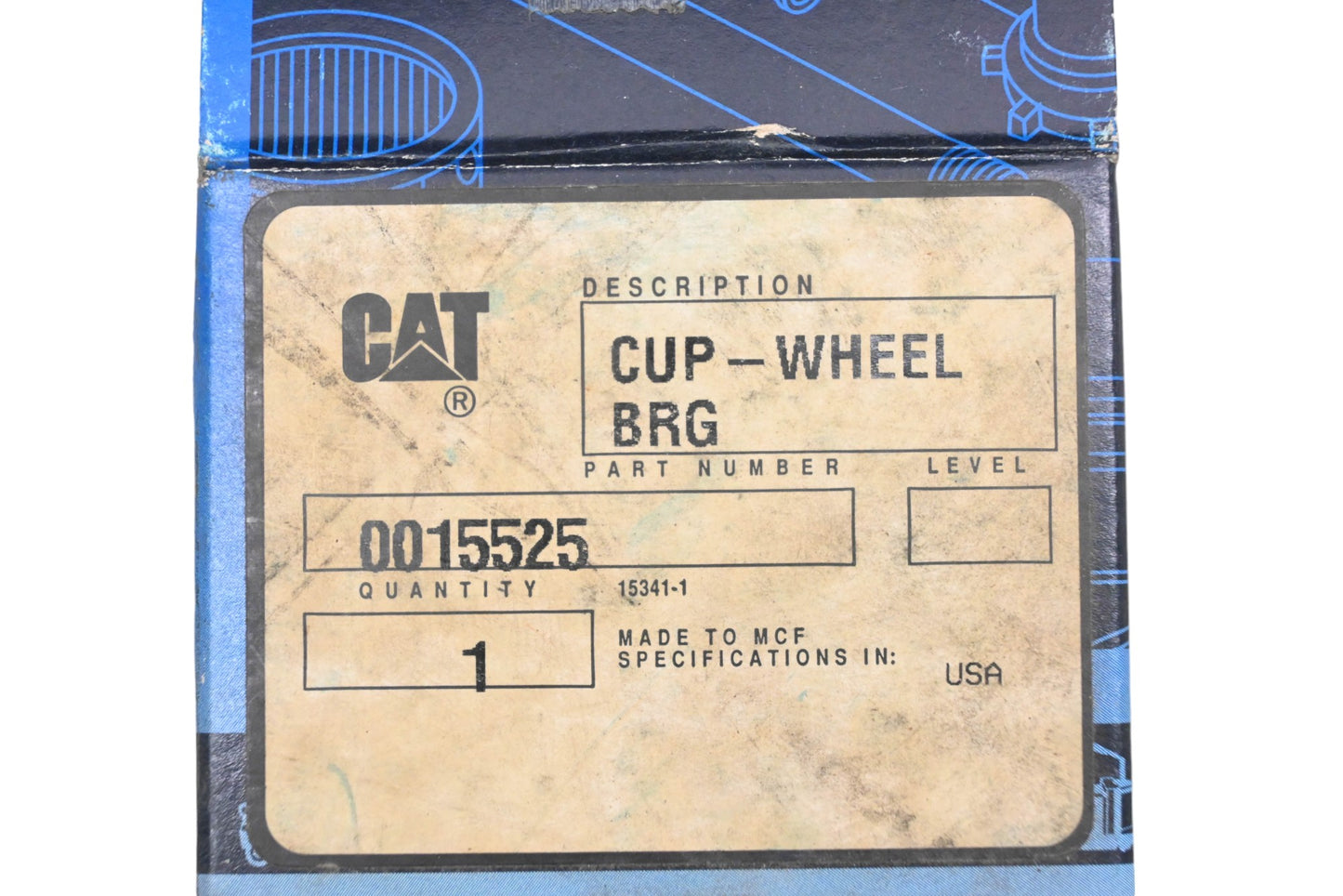 Caterpillar 0015525, 001-5525, 15245 Timken Wheel Bearing Cup NOS