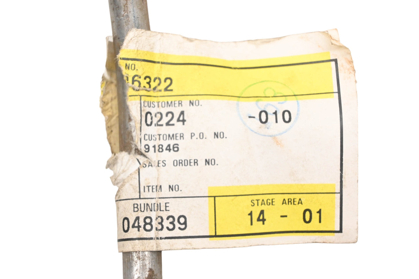 Caterpillar 0346322, 034-6322 Tube Assembly NOS