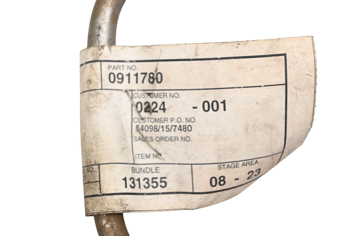 Caterpillar 0911780, 091-1780 Tube Assembly NOS