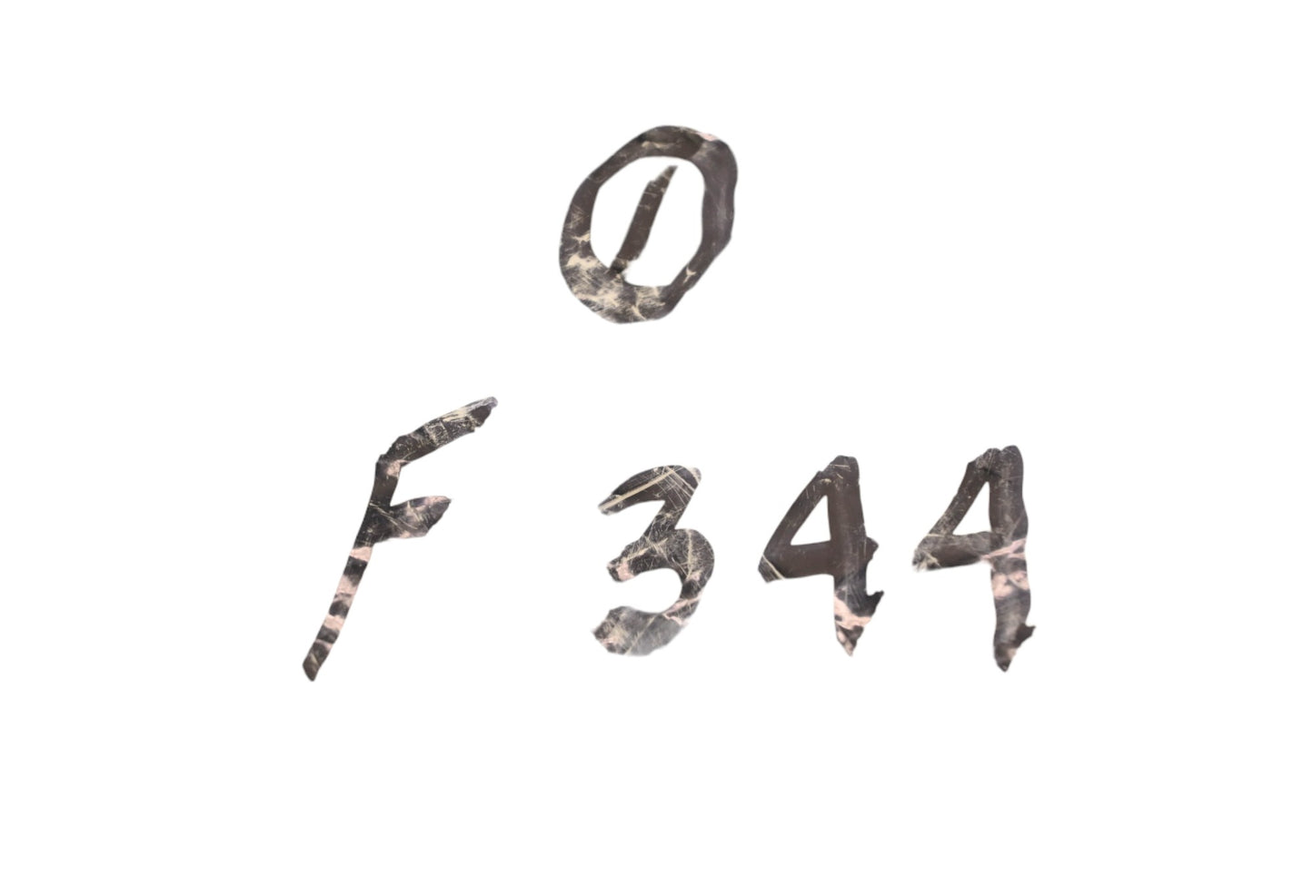 Aftermarket F344 Slotted Hex Nut NOS