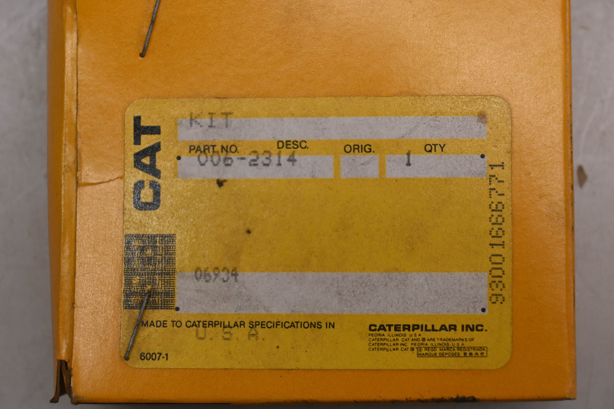 Caterpillar 0062314, 006-2314 Cylinder Repair Kit NOS