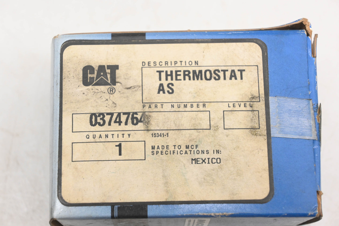 Caterpillar 0374764, 037-4764 Thermostat Assembly NOS