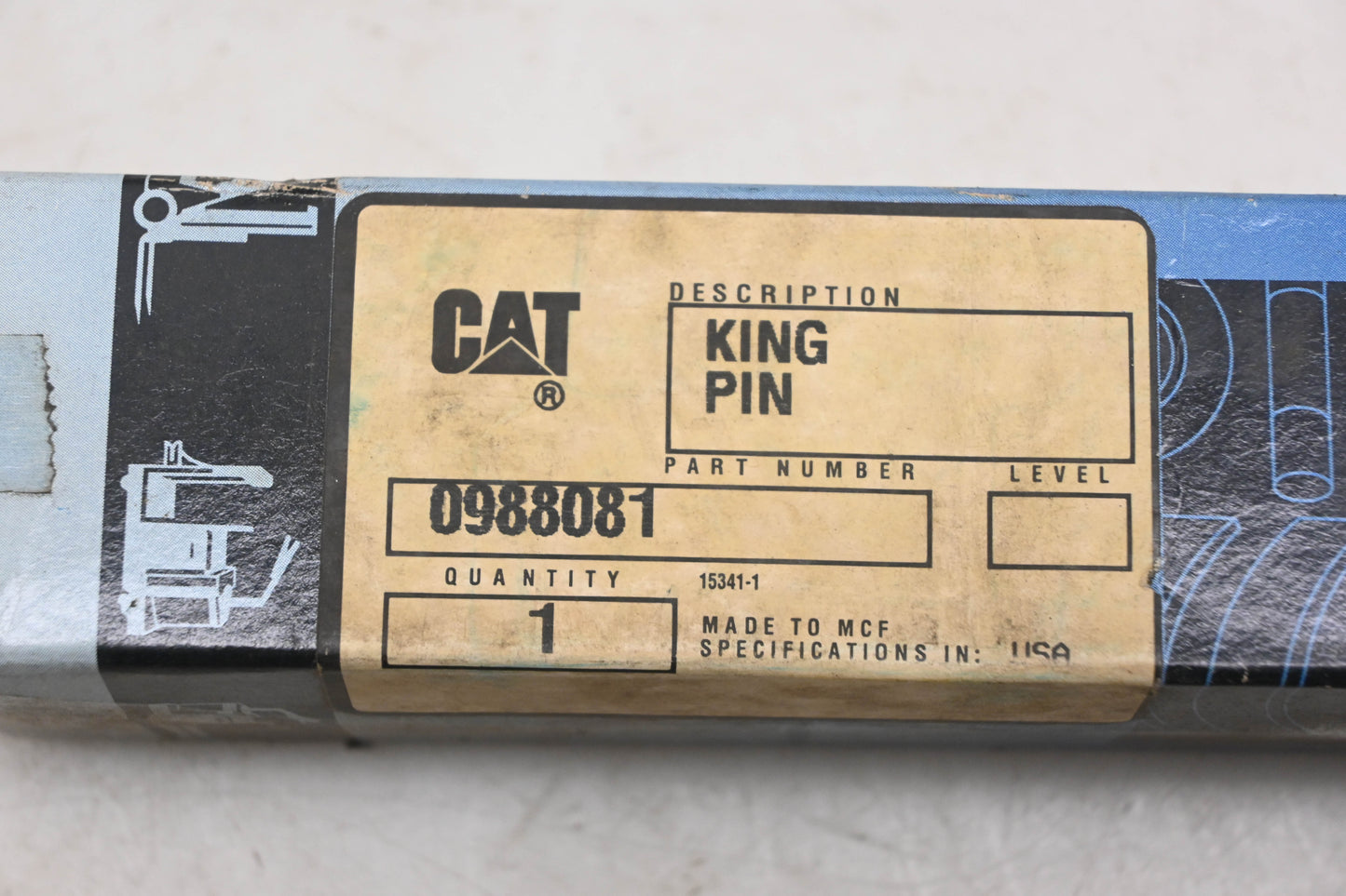 Caterpillar 0988081, 098-8081 King Pin NOS