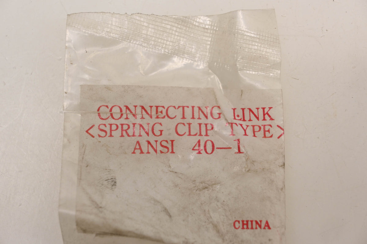 Aftermarket 40-1 Spring Clip Type Connecting Link Kits Qty 2 NOS