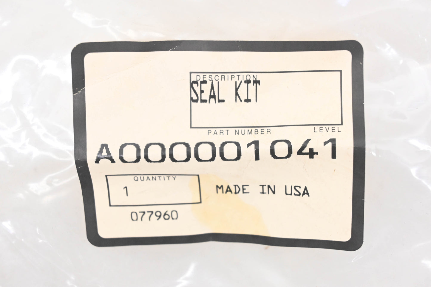 Mitsubishi A000001041 Seal Kit NOS