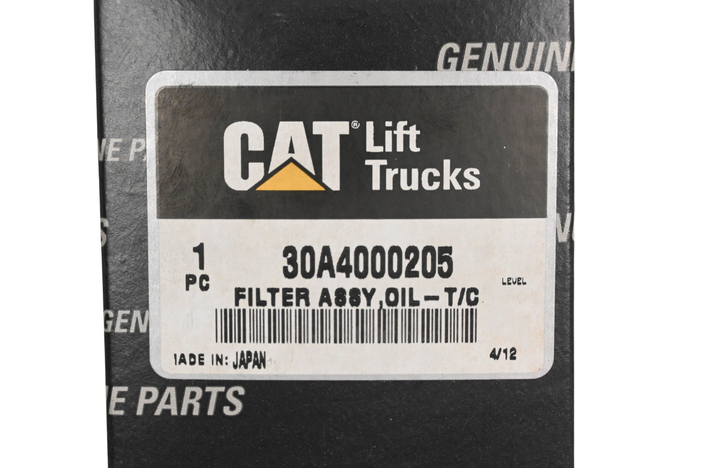 Caterpillar 30A4000205, 30A40-00205 Mitsubishi Oil Filter NOS