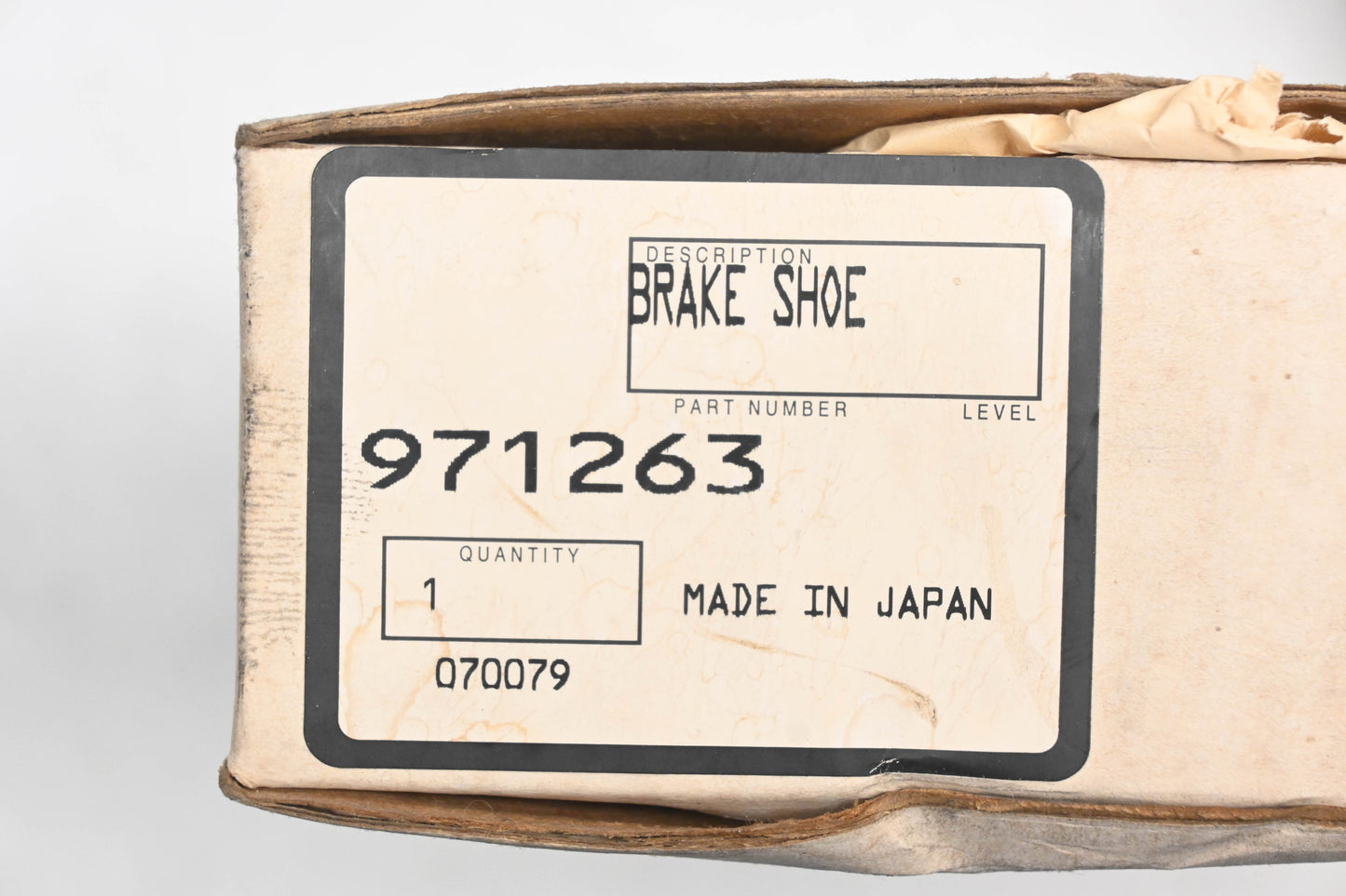 Aftermarket 971263 Caterpillar Brake Shoe NOS