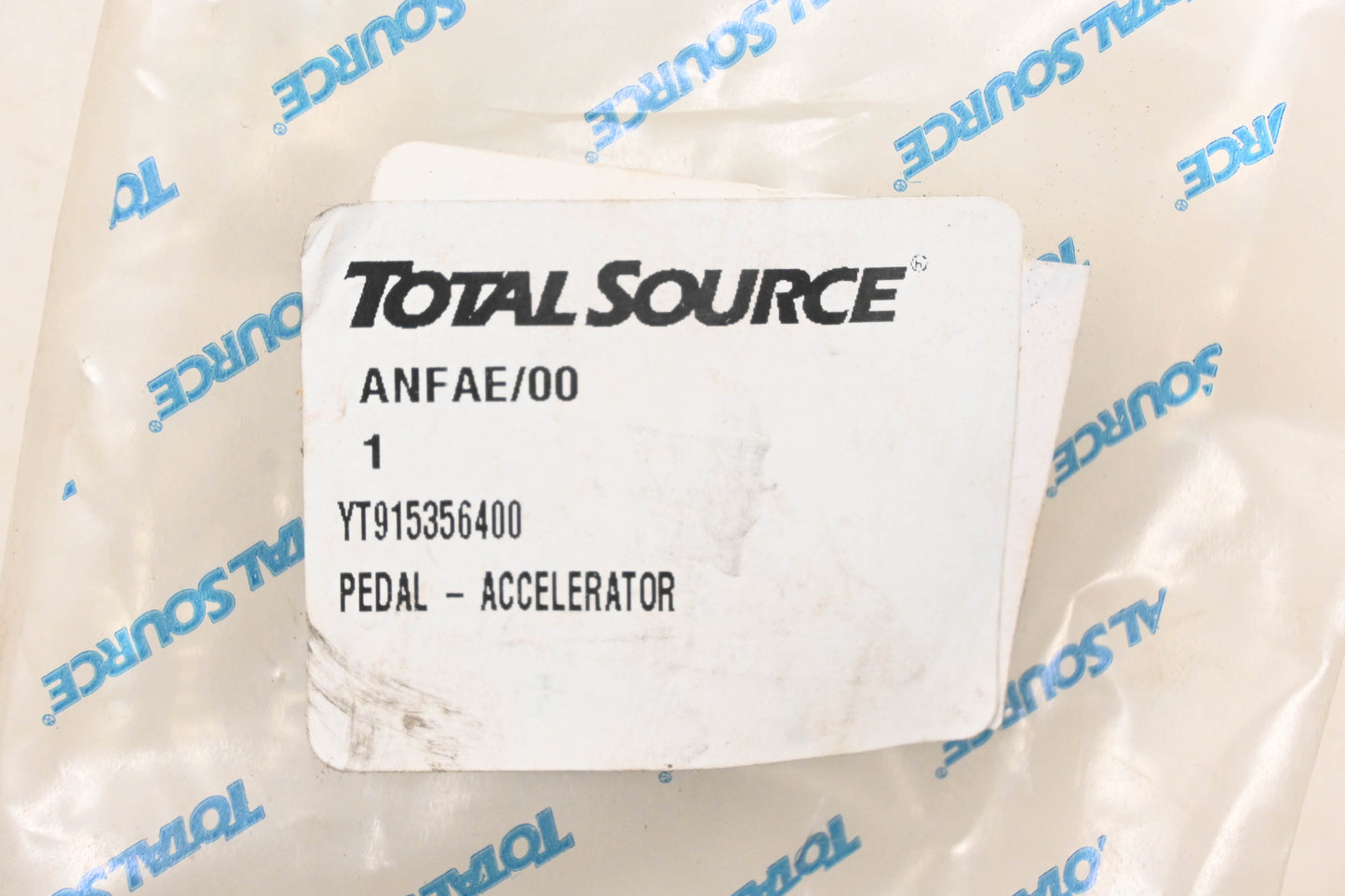 Total Source YT915356400 Accelerator Pedal Pad NOS