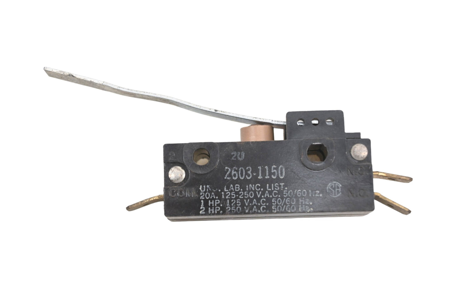 McGill 2603-1150 Micro Switch With Arm NOS