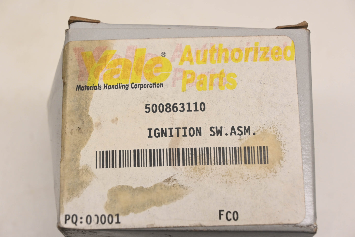 Yale 500863110 Ignition Switch With Keys NOS