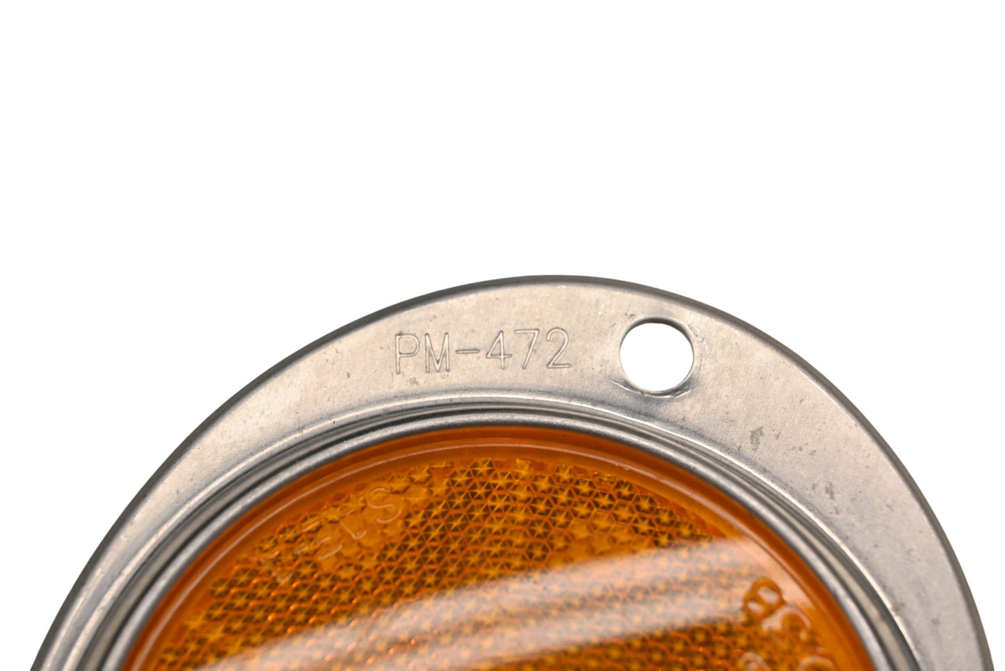 Stratolite PM-472, 8369 No.38 Amber 3" Lens Assembly Qty 2 NOS