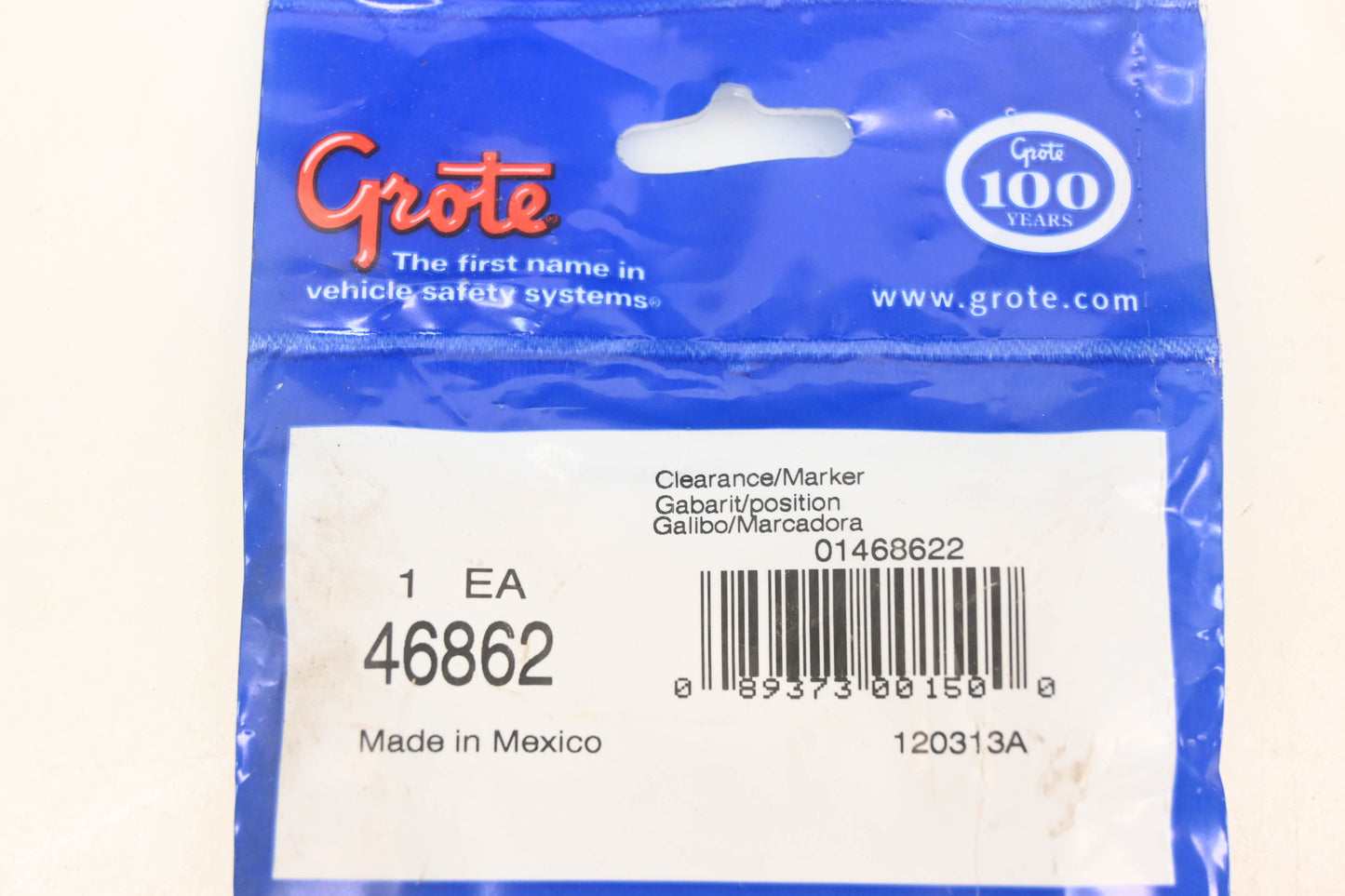 Grote 46862 Red Lens Side Marker Assembly NOS