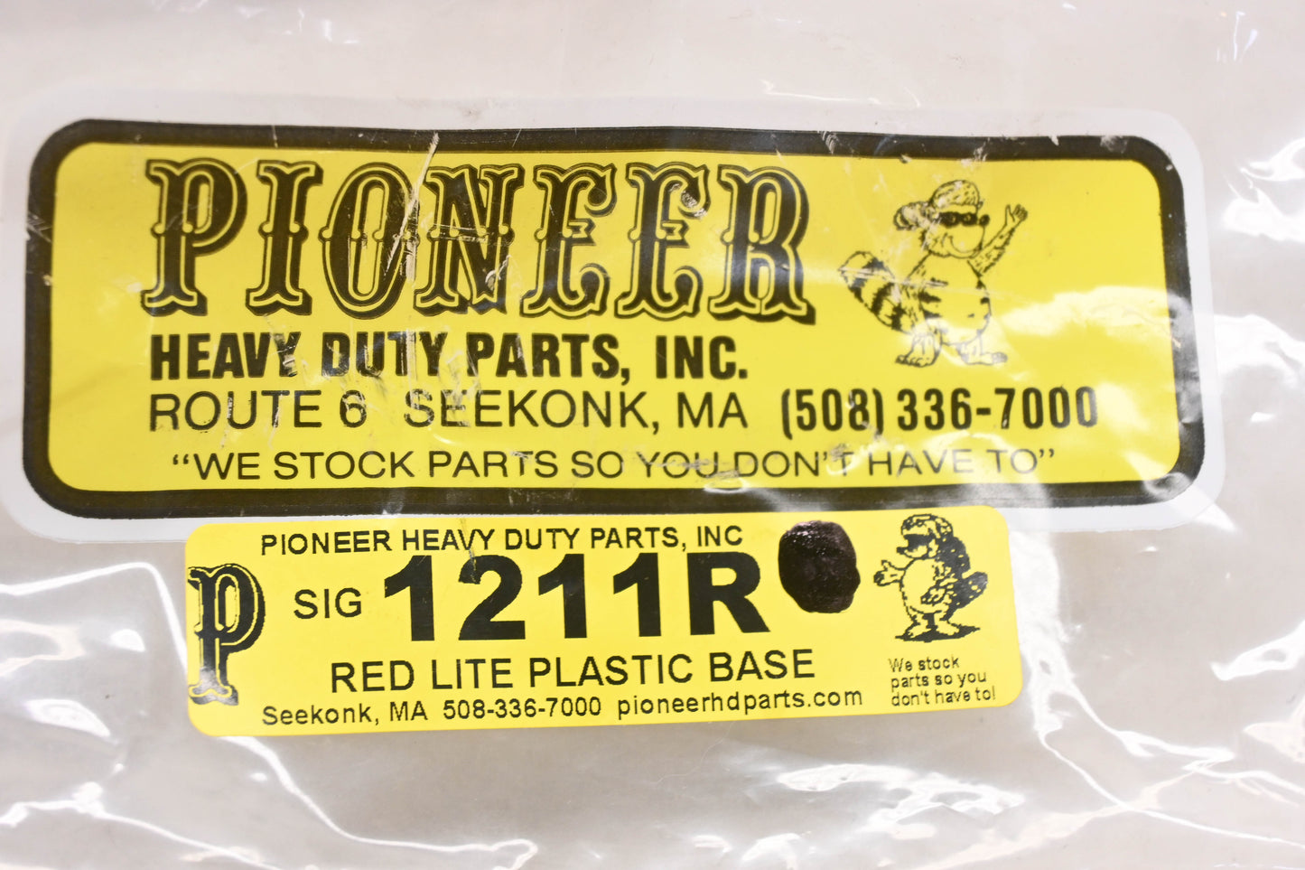 Pioneer SIG-1211R, 1211R Red Lens Marker Assembly NOS