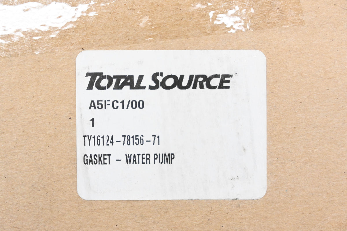 Total Source TY16124-78156-71 Water Pump Gasket NOS