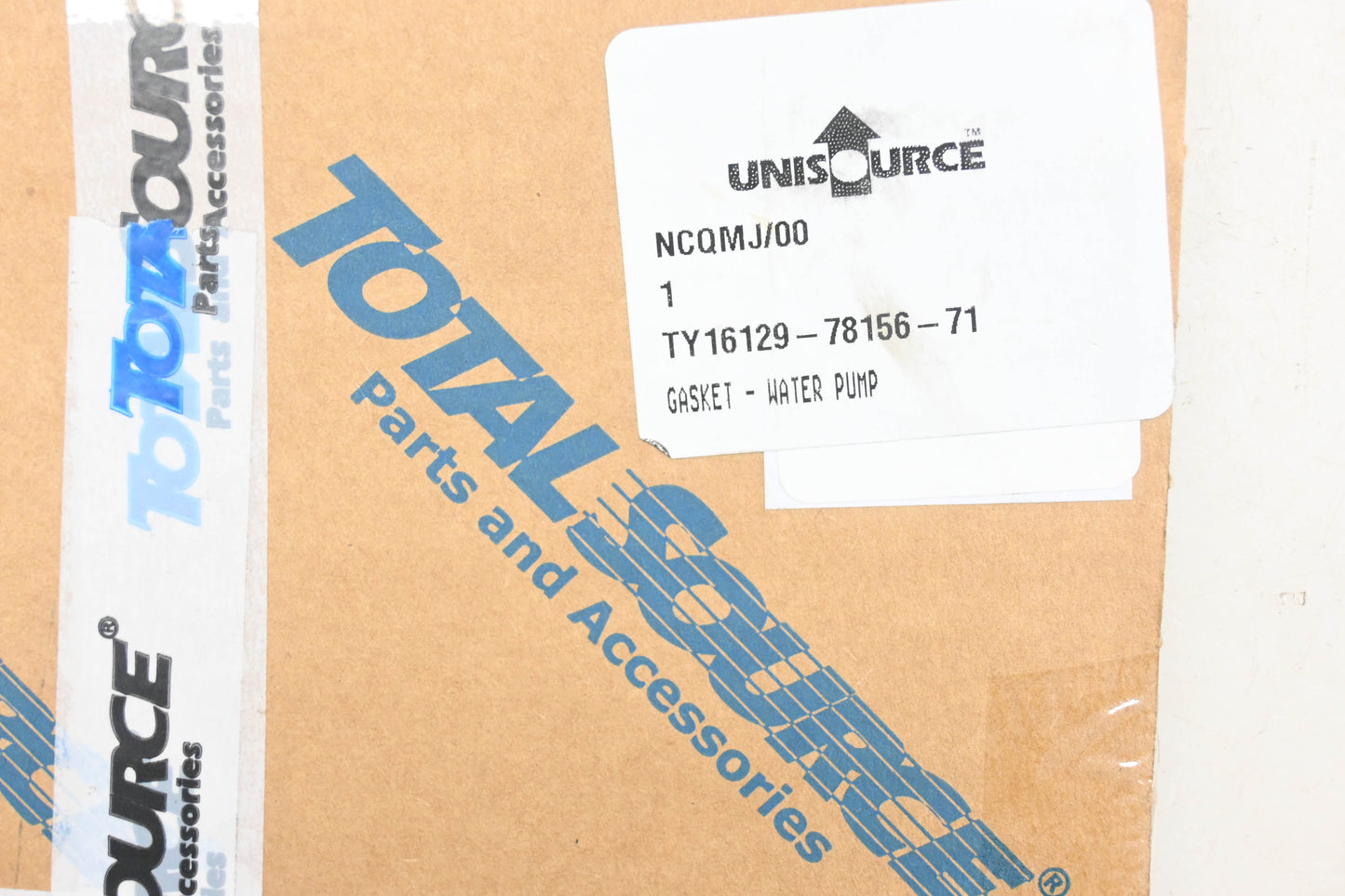 Total Source TY16129-78156-71, 5815500 Water Pump Gasket NOS