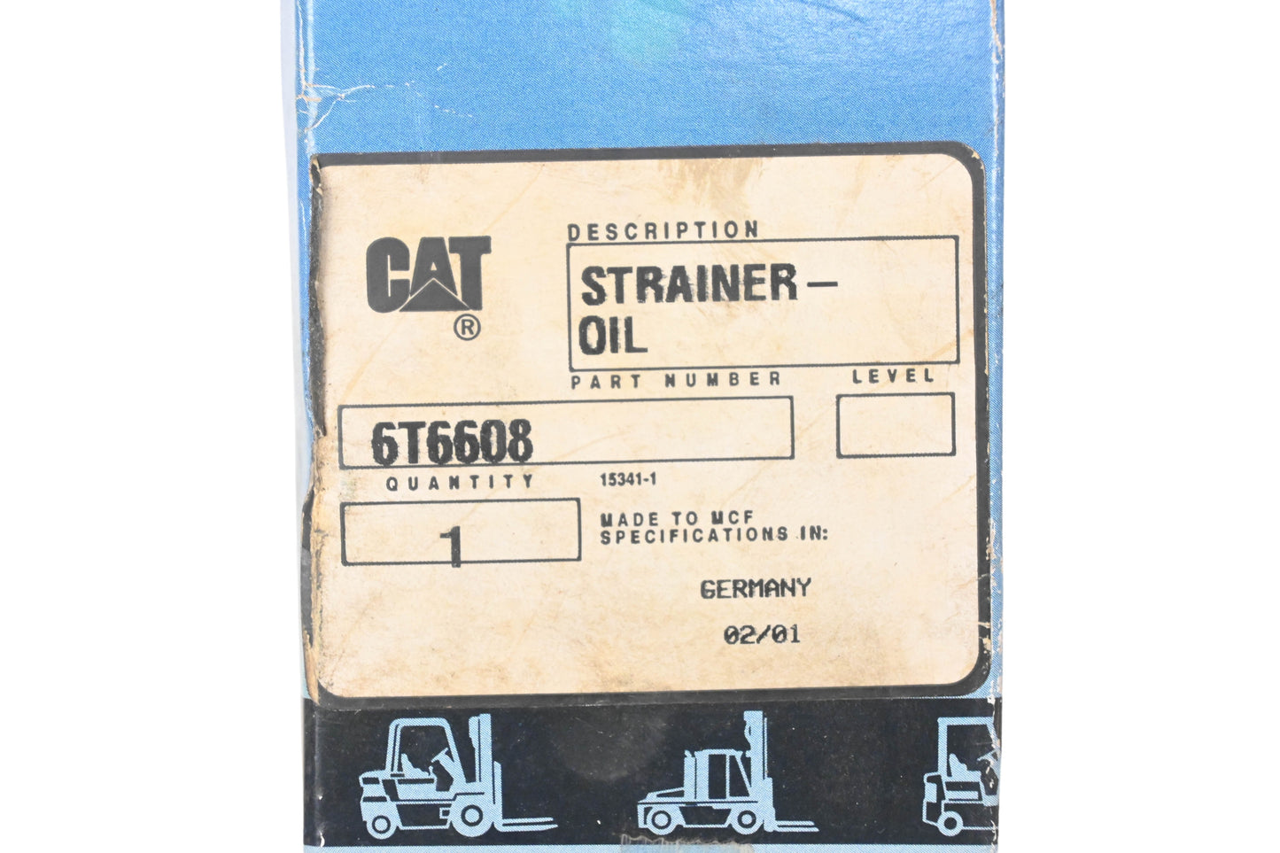 Caterpillar 6T6608, 6T-6608 Oil Strainer Filter NOS