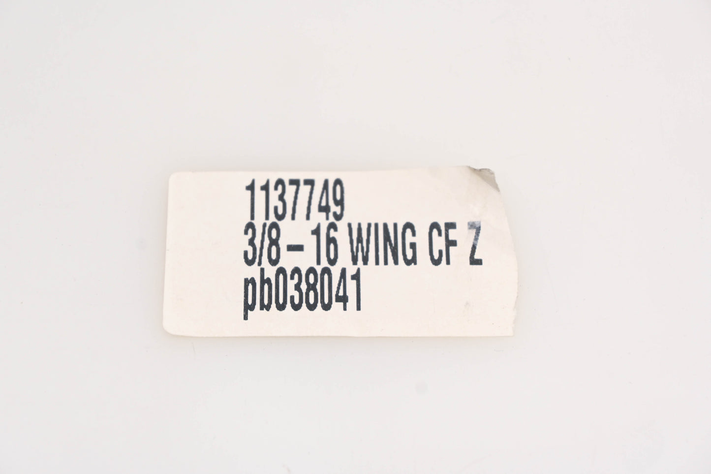 Fastenal 1137749 3/8-16 Zinc Plated Wing Nuts Qty 17 NOS