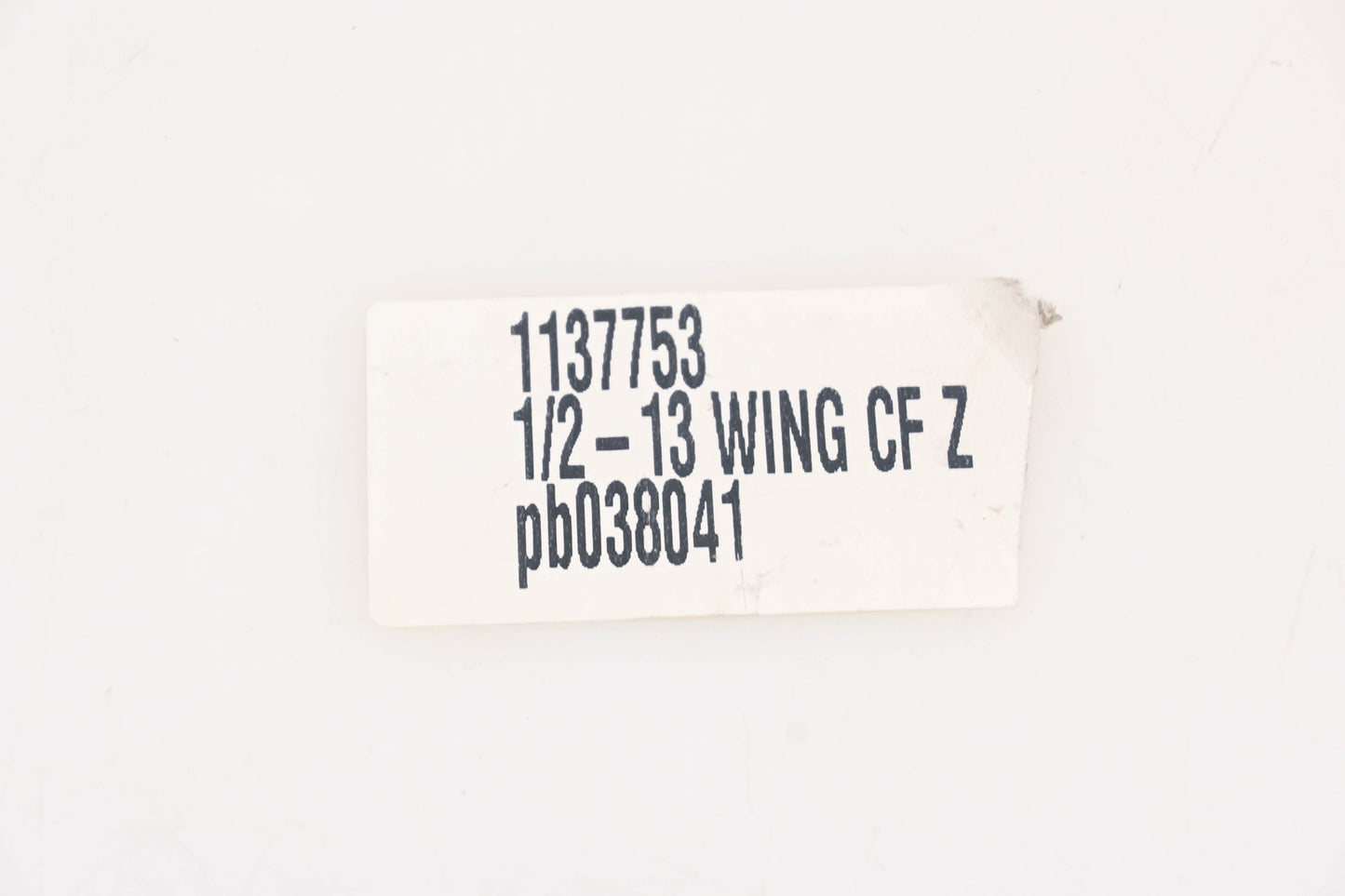 Fastenal 1137753 1/2-13 Zinc Plated Wing Nuts Qty 15 NOS
