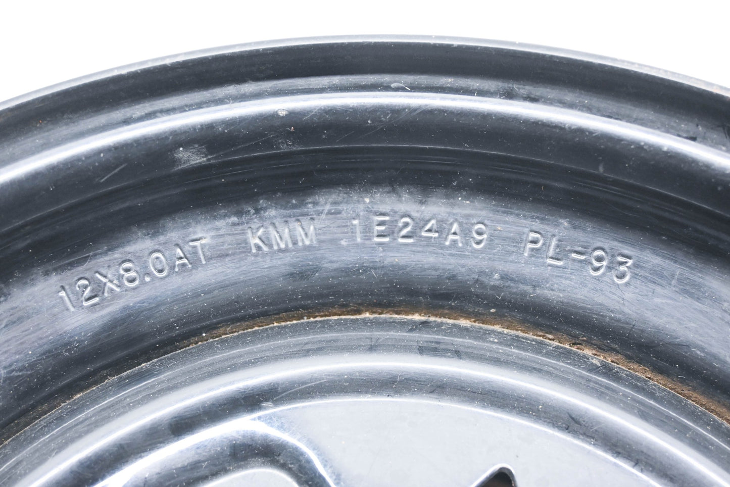 OEM Polaris 1523444-067 12x8 Black Wheel Rim