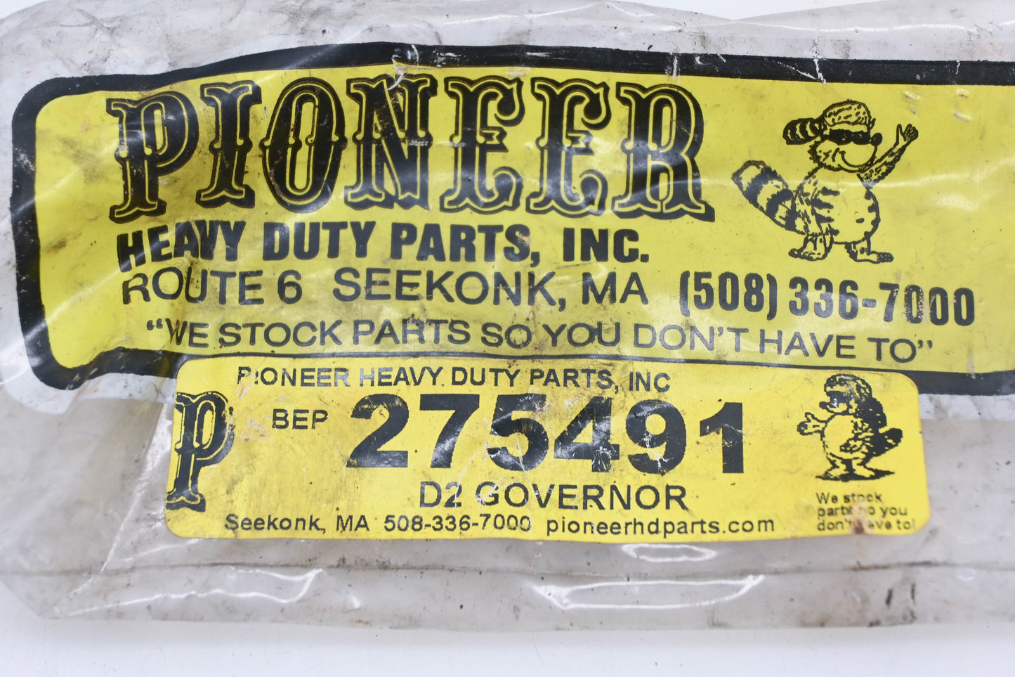 Pioneer BEP275491, 3645 D2 Governor Assembly