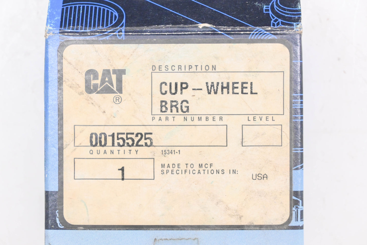 Caterpillar 15525, 0015525, 15245 Timken Wheel Bearing Cup NOS