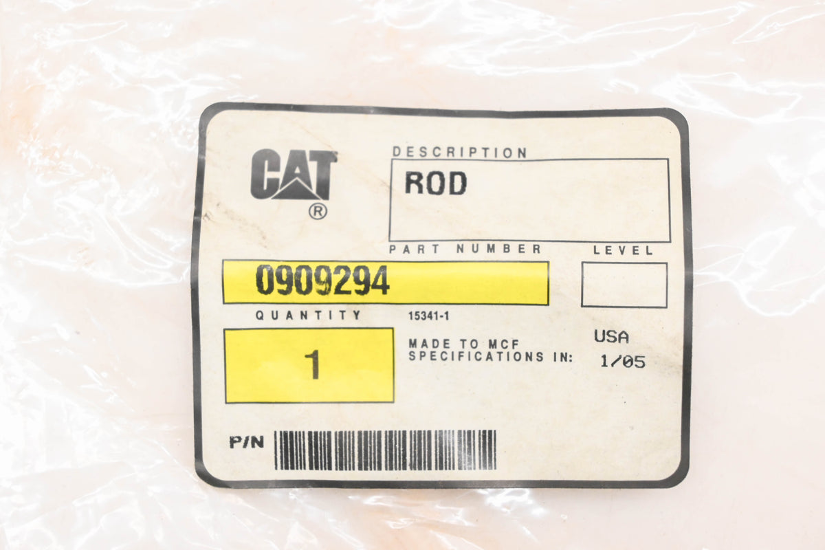Caterpillar 909294, 0909294 Rod End Yoke NOS