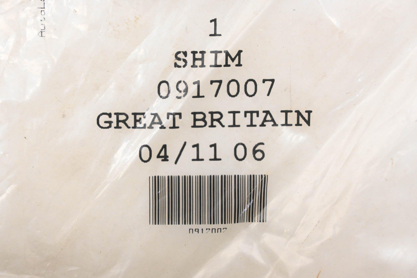 Caterpillar 0917007, 091-7007 Mitsubishi Shim NOS