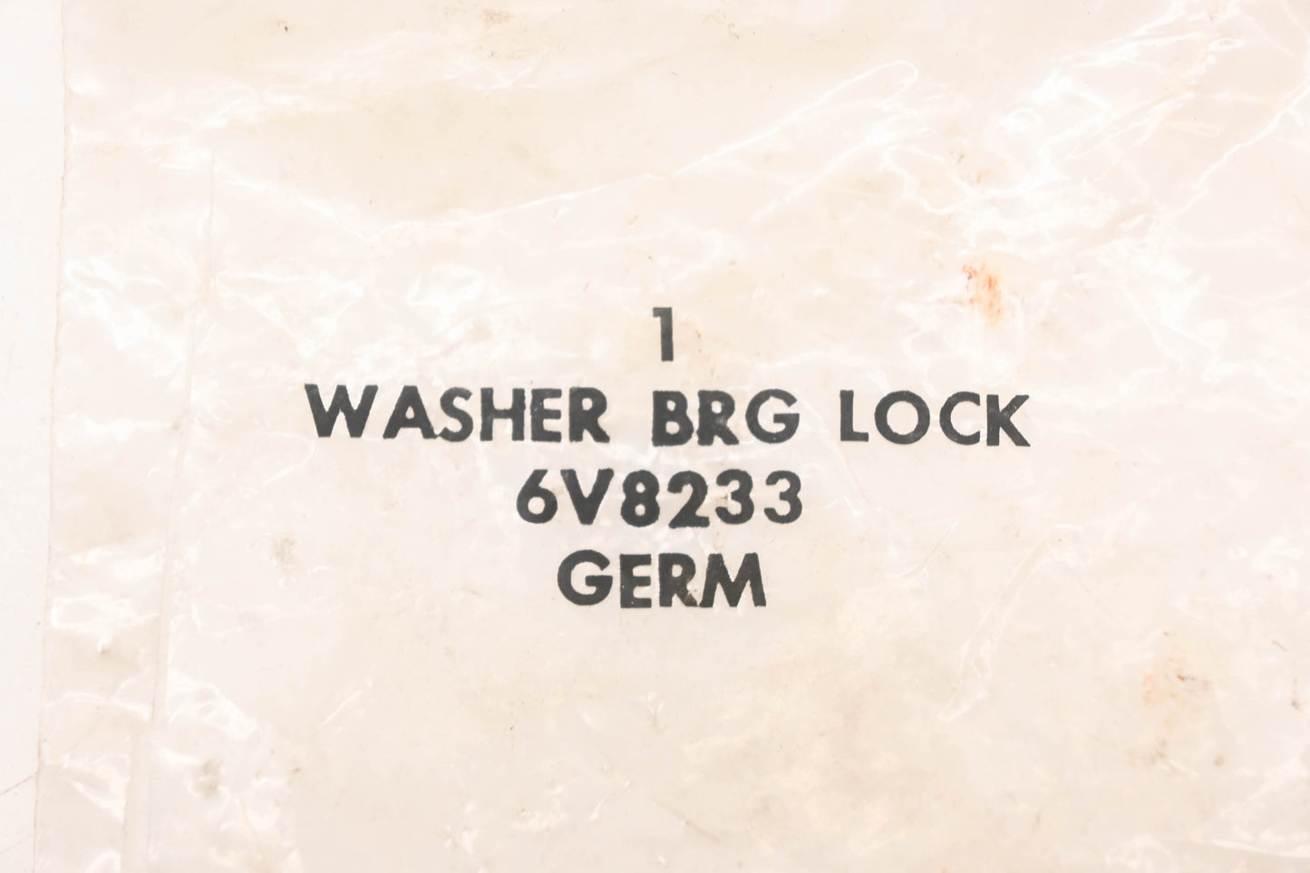 Caterpillar 6V8233, 6V-8233 Bearing Lock Washer NOS