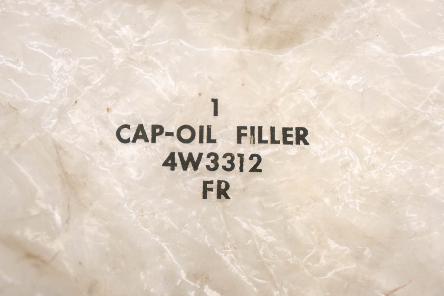 Caterpillar 4W3312, 4W-3312 Oil Filler Cap NOS