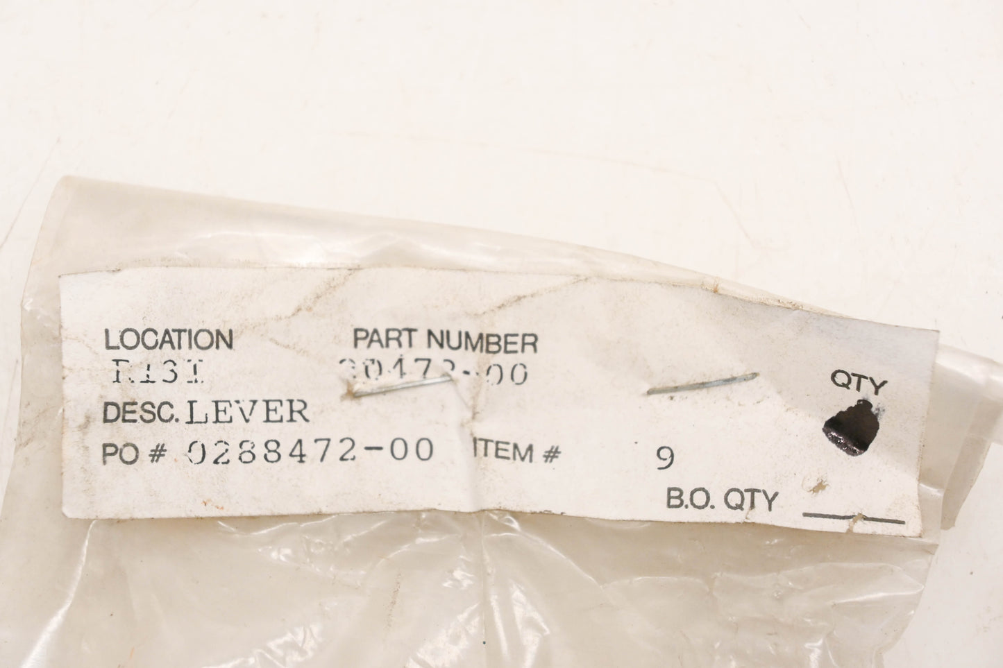 Prime-Mover 20472-00 Lever NOS