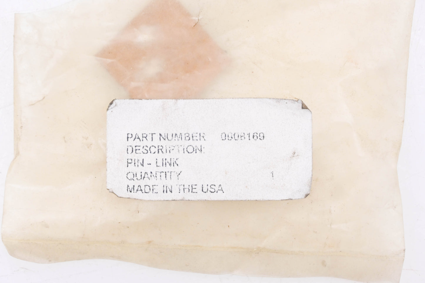Caterpillar 908169, 0908169, 090-8169 Link Pin NOS
