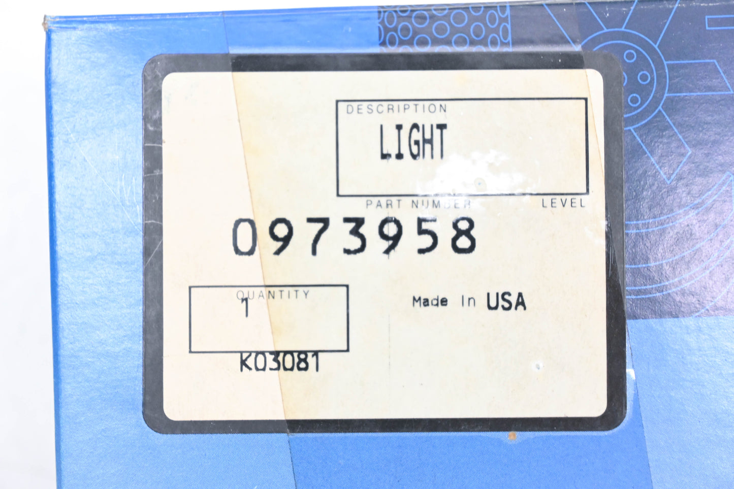 ProMatch 973958 Mitsubishi LPG Indicator Light Kit NOS