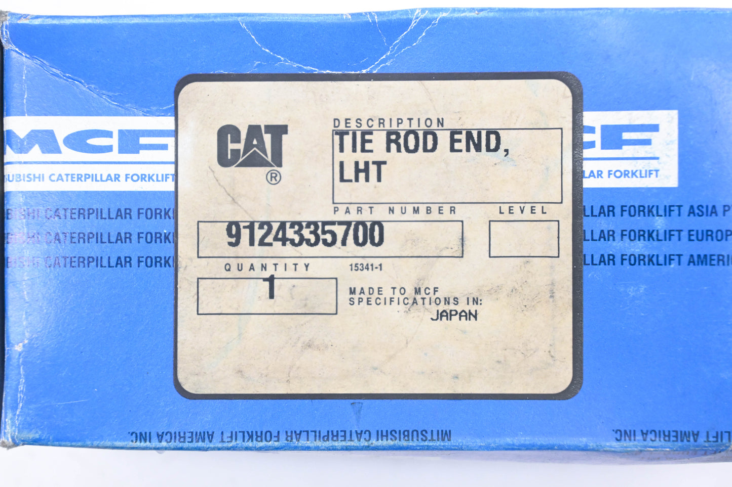 Caterpillar 9124335700, 91243-35700 Tie Rod End Assembly NOS