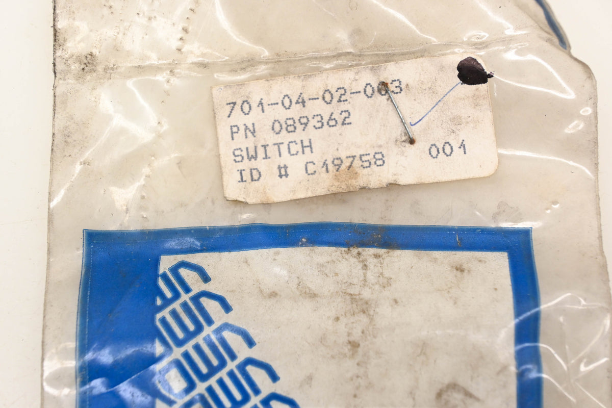 Crown 89362, 089362, 008-9362 Microswitches Qty 2 NOS