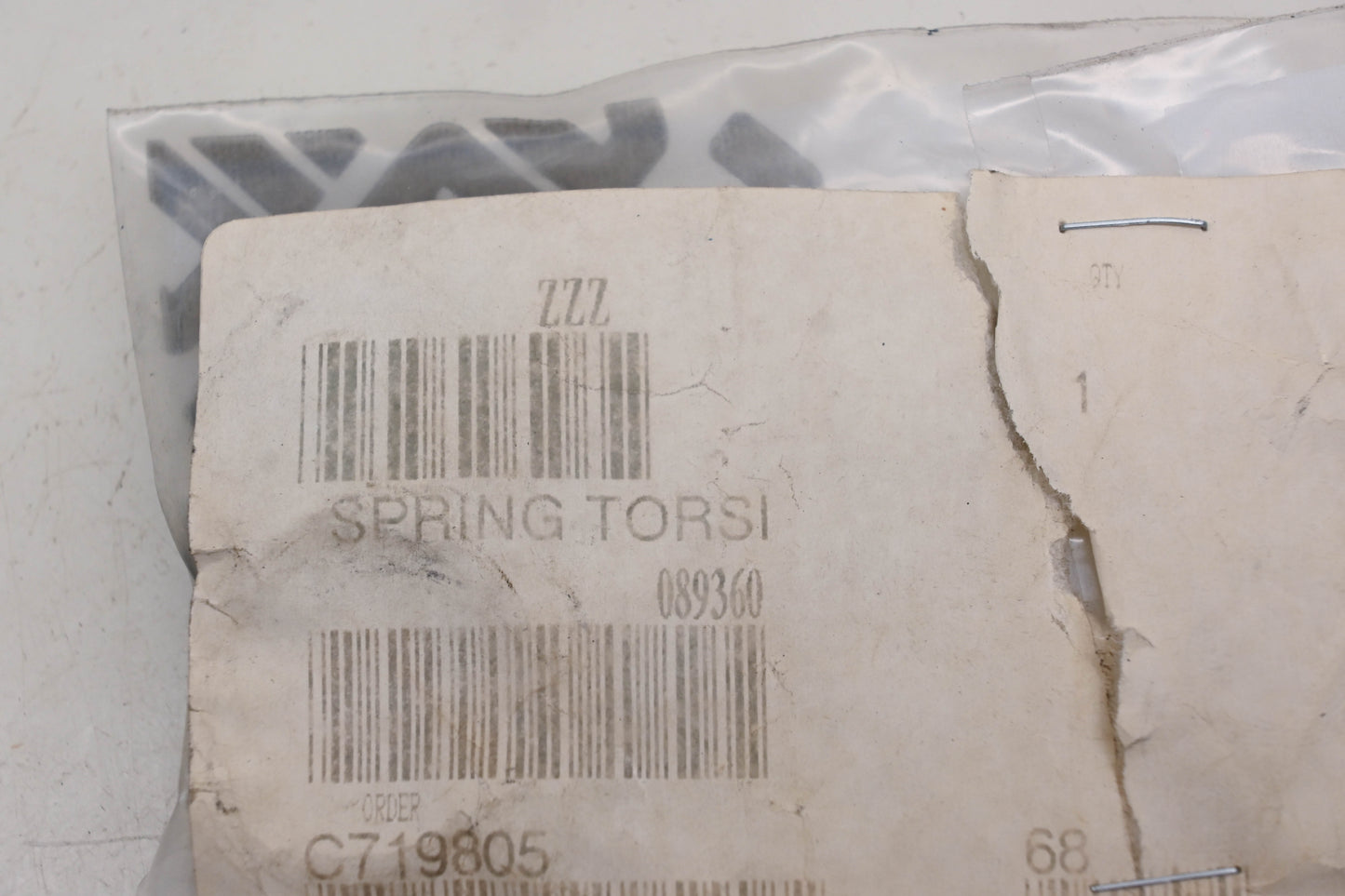 Crown 89360, 089360 Torsion Spring NOS