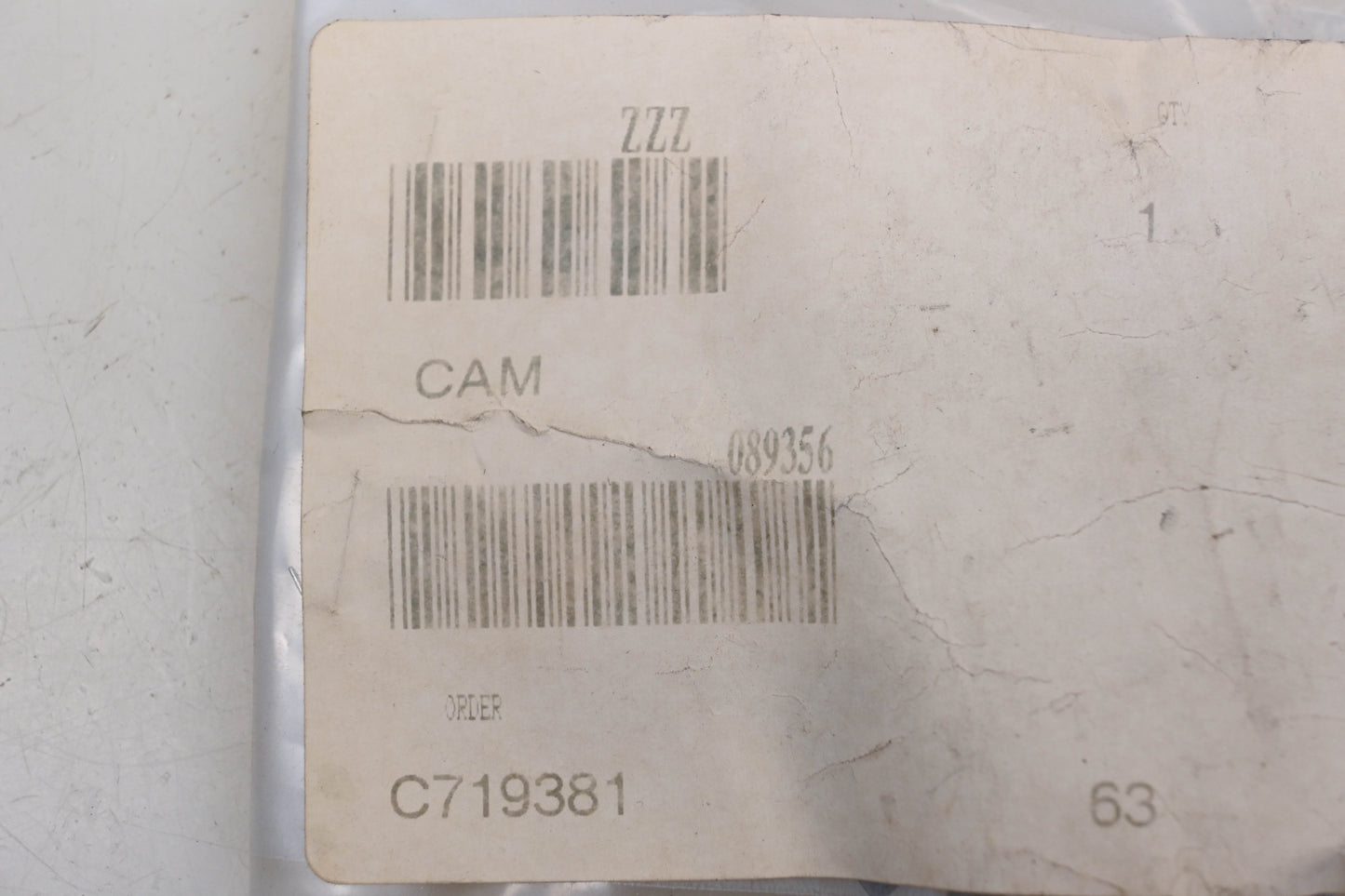 Crown 89356, 089356 Cam NOS