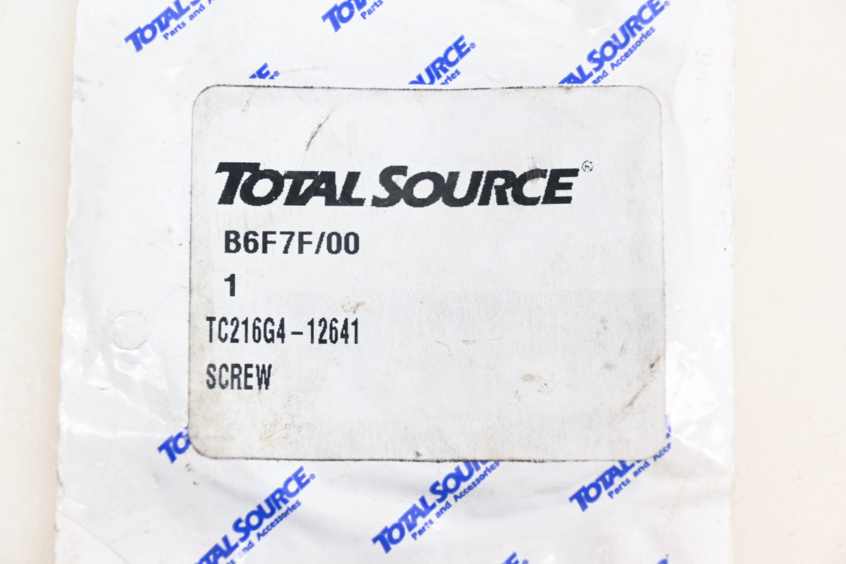 Total Source TC216G4-12641 Pan Head Screws Qty 2 NOS