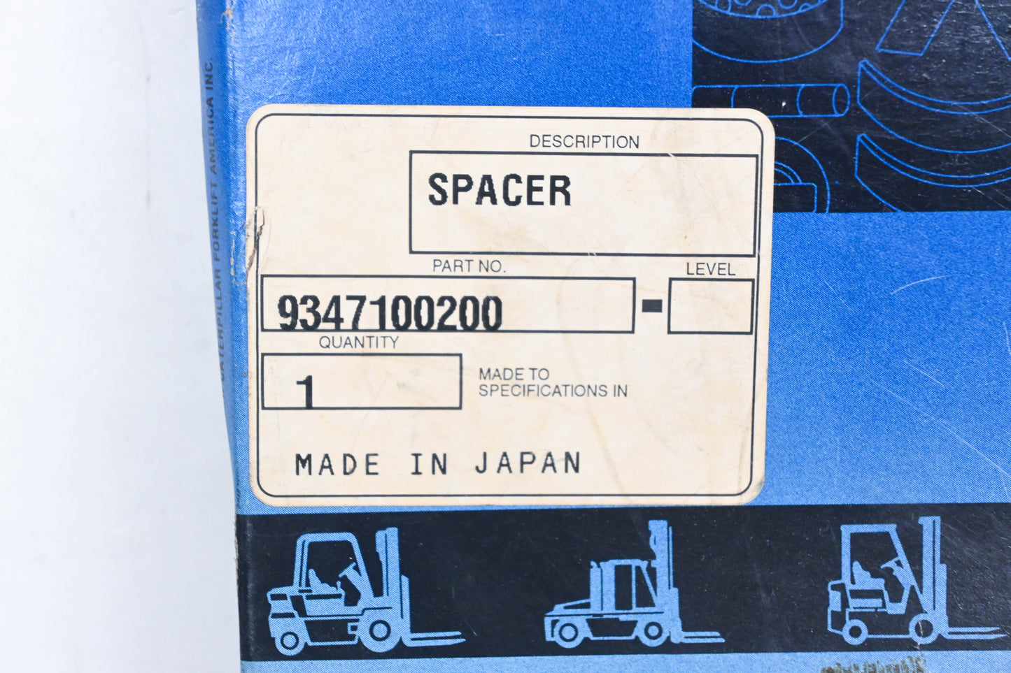 Mitsubishi 9347100200, 93471-00200 Spacer NOS