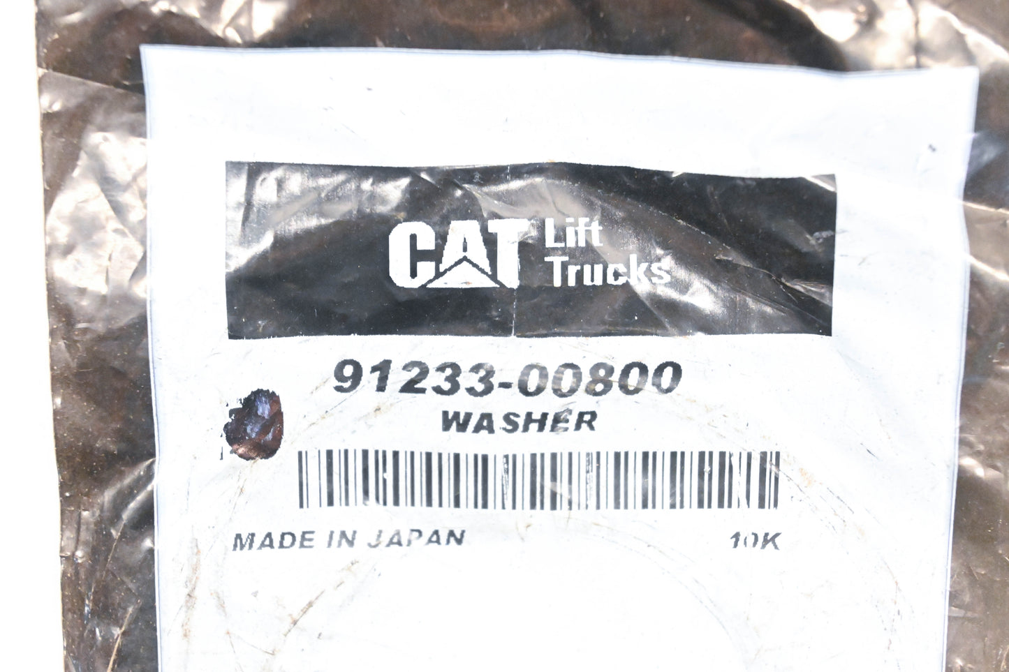 Caterpillar 9123300800, 91233-00800 Lock Washer NOS