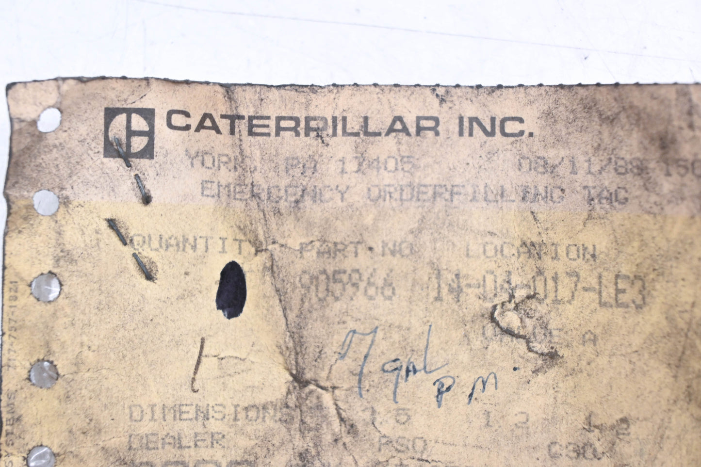 Caterpillar 905966, 0905966, 090-5966 Flow Control Valve