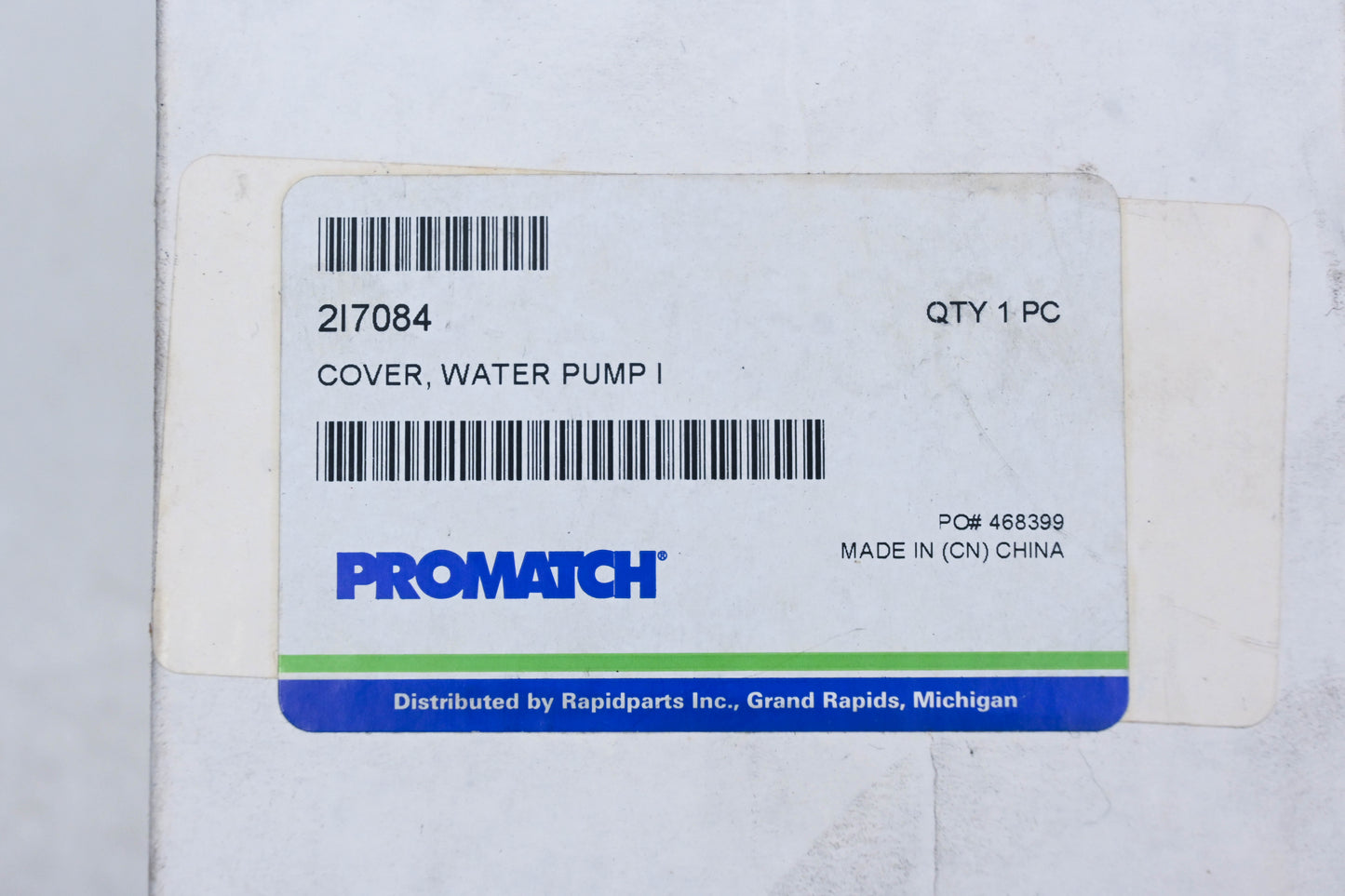 ProMatch 2I7084, 18-1630 Water Pump Kit NOS