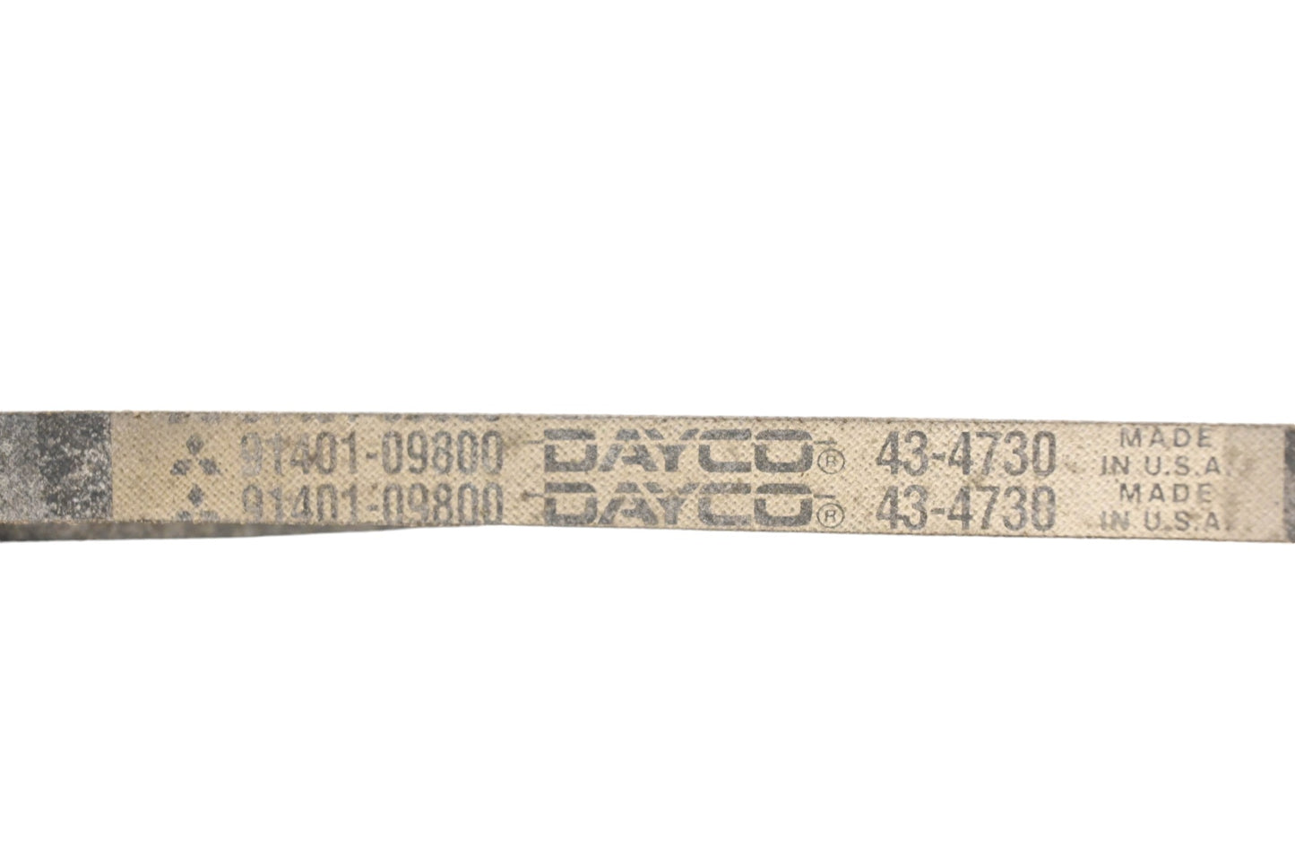 Dayco 91401-09800, 43-4730, 9140109800 V-Belt NOS