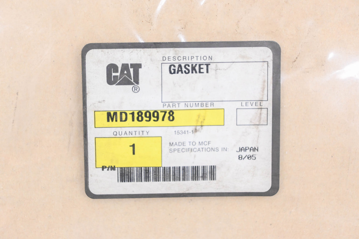 Caterpillar MD189978 Cylinder Head Gasket NOS