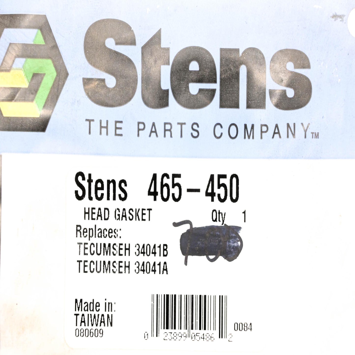 Stens 465-450, 34041A , 34041B Head Gasket NOS
