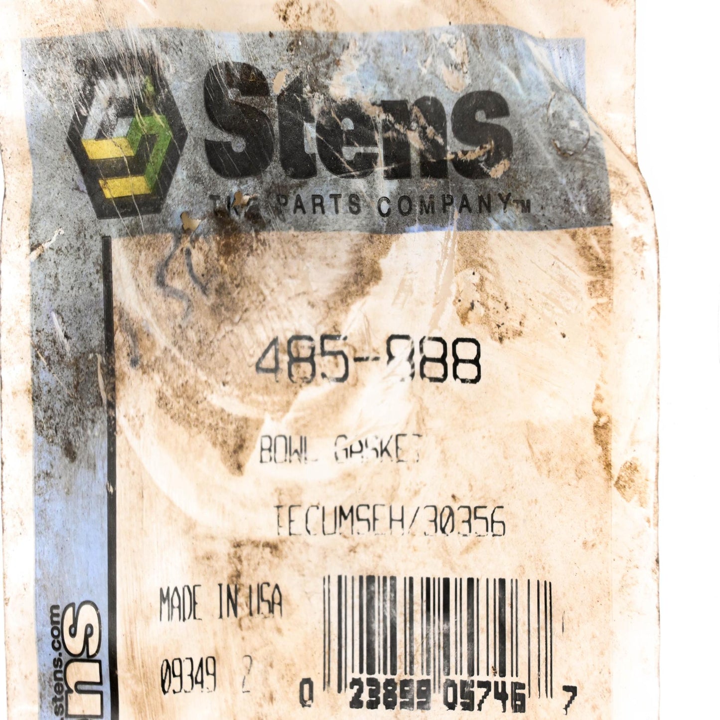 Stens 485-888, 30356 Float Bowl Gaskets Qty 2 NOS