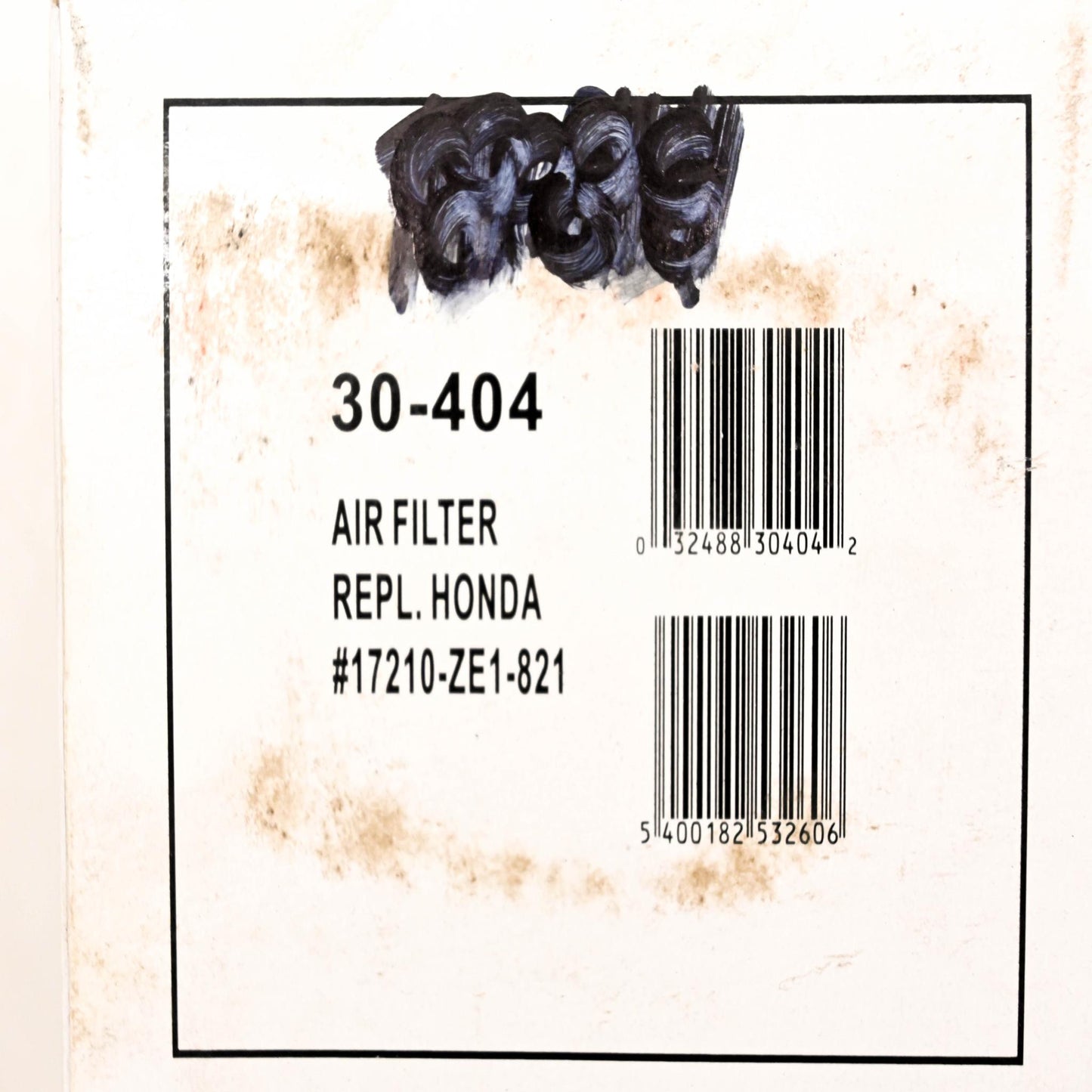 Oregon 30-404, 17210-ZE1-821 Air Filter NOS