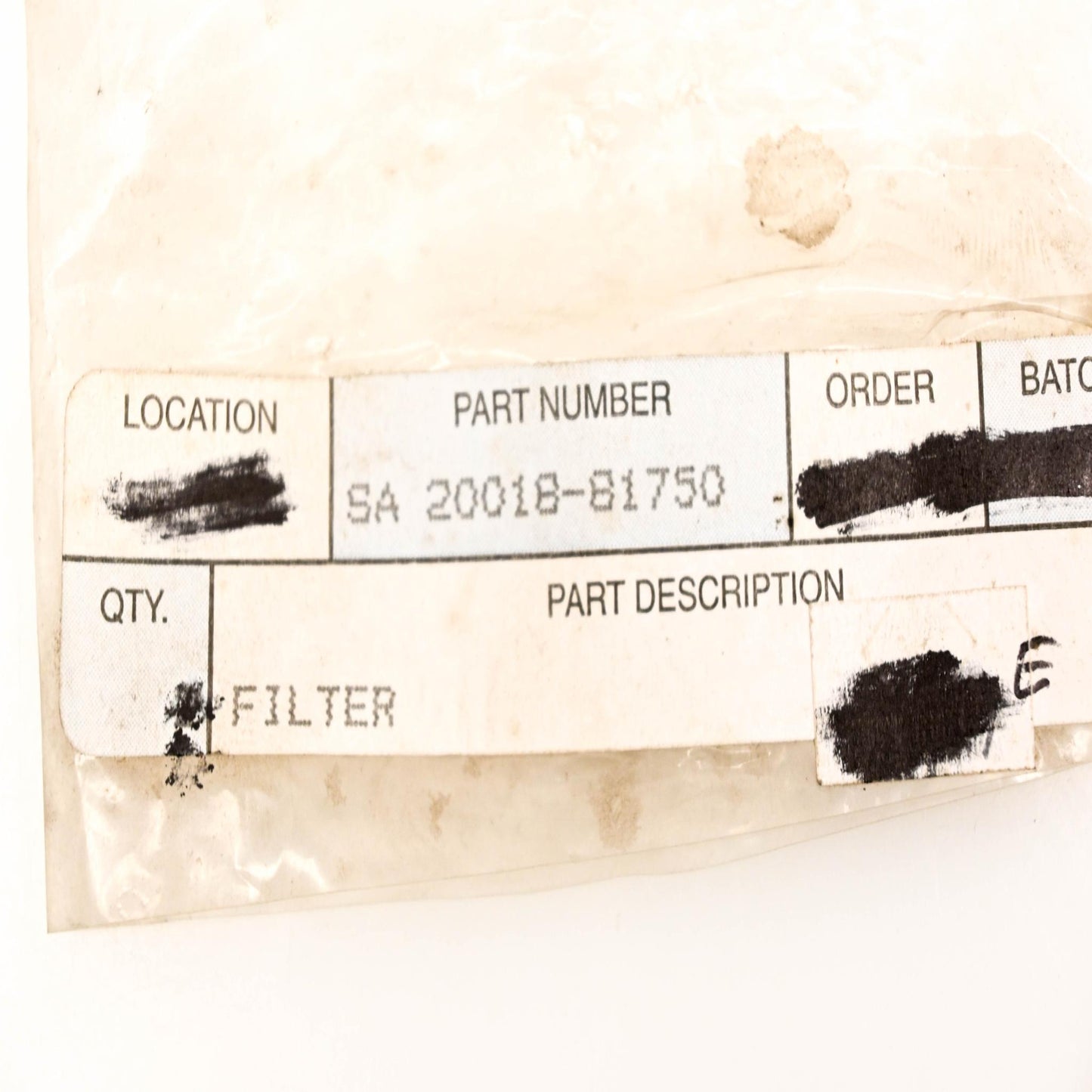 Shindaiwa 20018-81750 Air Filter Pad NOS